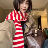 Cozy Point Muffler Candy Cane