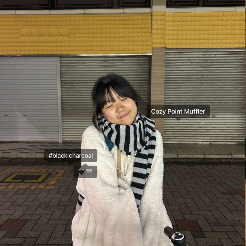 Cozy Point Muffler Black Charcoal