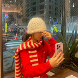 Cozy Point Muffler Candy Cane