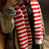 Cozy Point Muffler Candy Cane