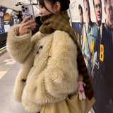 Cozy Point Muffler Matcha Choco