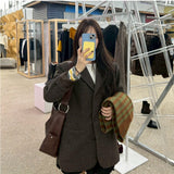 Cozy Point Muffler Matcha Choco