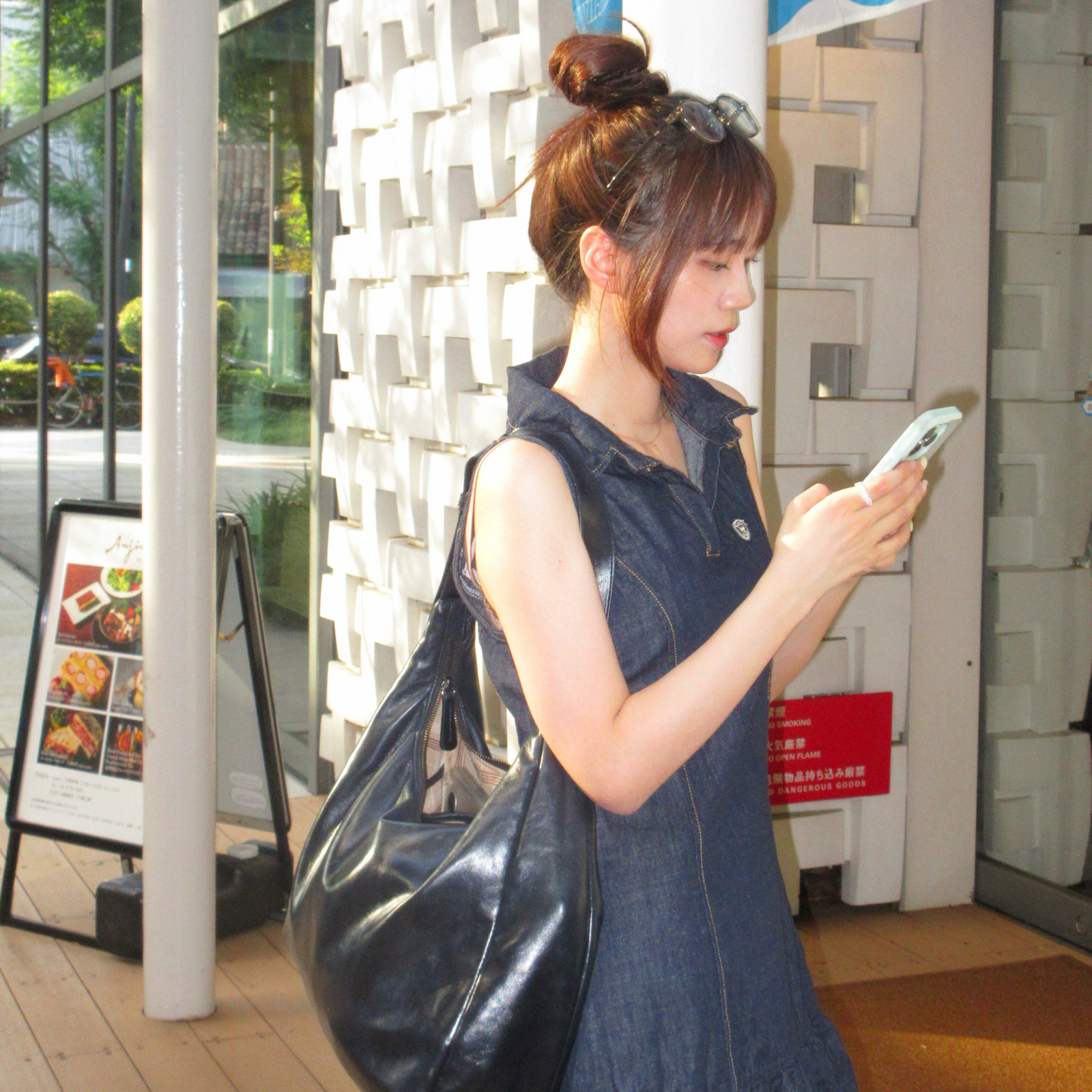 JHGR 黒 ショルダーバッグ TOKYO BAG BLACK – JHGR