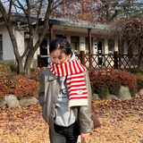 Cozy Point Muffler Candy Cane