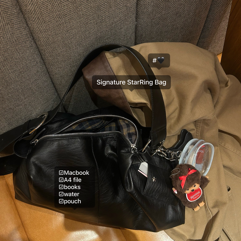 Signature StarRing Bag Black